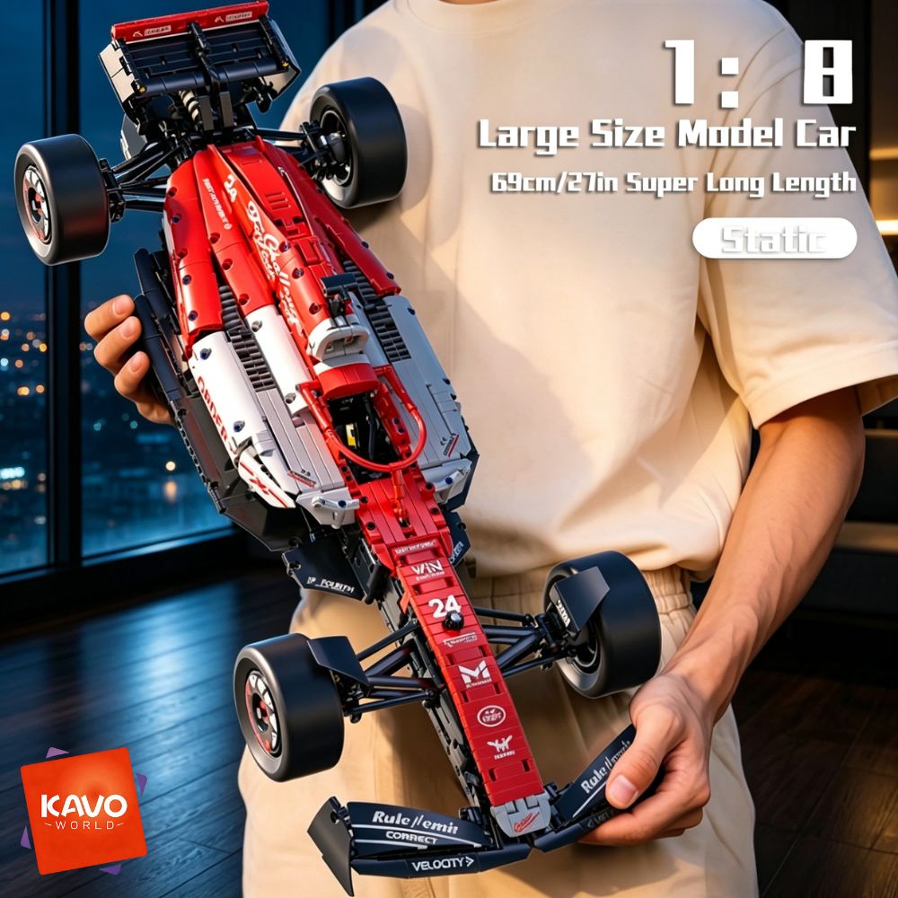 Baby Nursery Shelves - KAVOWORLD Formel Roter und Weißer Supersportwagen