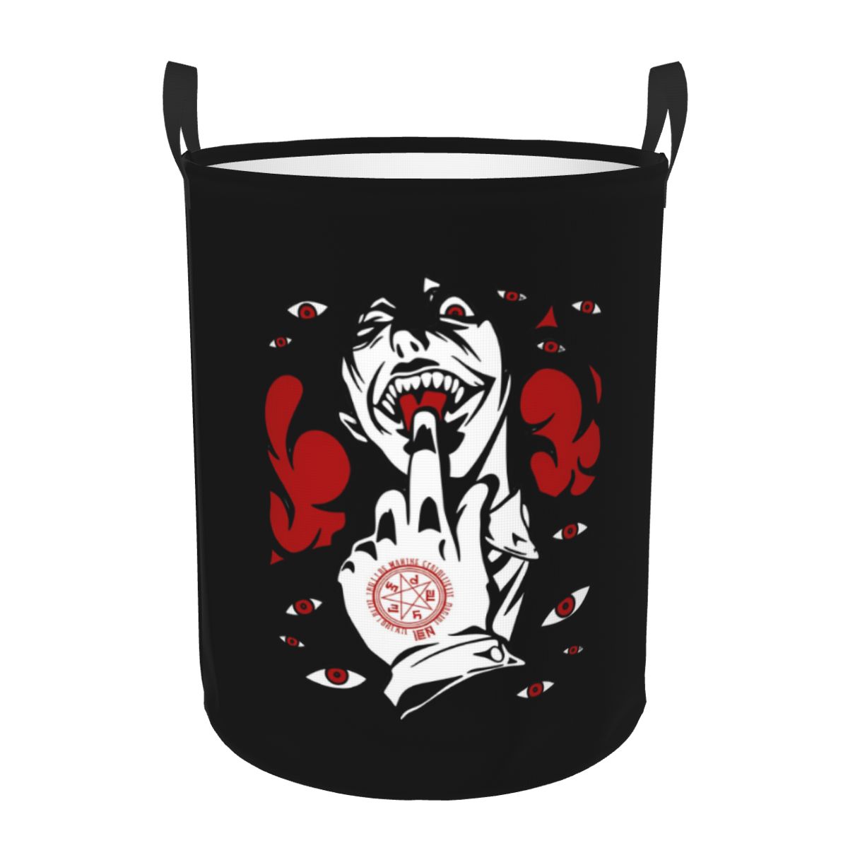 Baby Nursery Laundry Basket - Anime H-Hellsing Japanischer Manga-Wäschekorb, zusammenklappbarer Baby-Wäschekorb