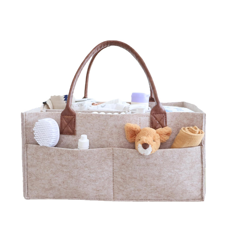 Baby Nursery Shelves - Baby Filz-Aufbewahrungskorb für Kinderzimmer, Wickeltasche mit