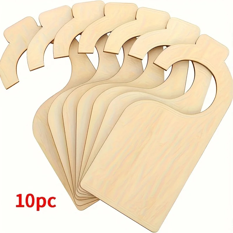 Baby Nursery Closet - 10 Stück leere Holzschrankteiler – Hängende