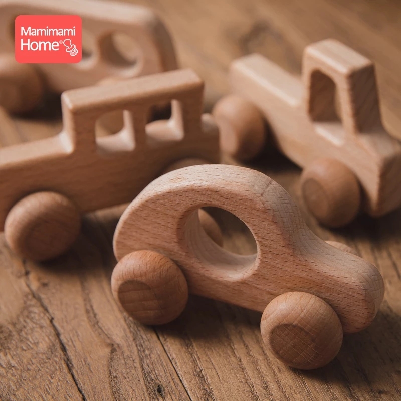 Baby Nursery Hospital - 1pc Holz Auto Baby Spielzeug BPA