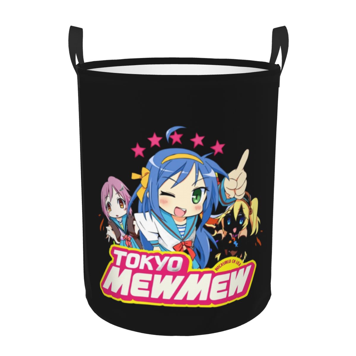 Baby Nursery Laundry Basket - Lucky Stars Kawaii Japanischer Anime Wäschekorb