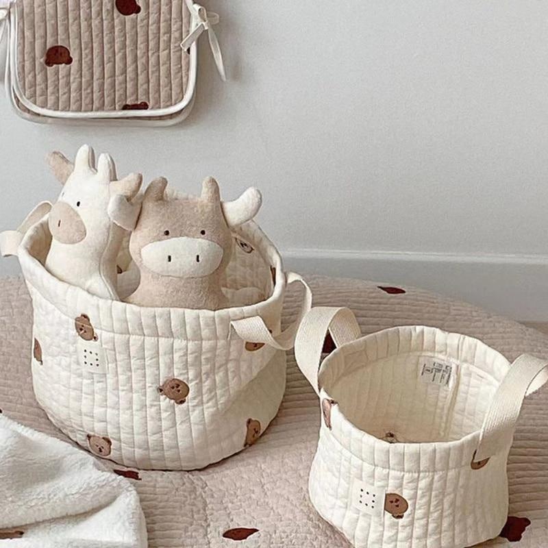 Baby Nursery Wardrobe - Nette Bär Stickerei Windel Tasche Windel