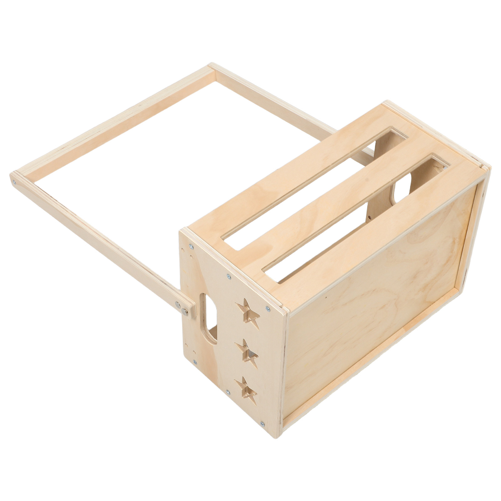 Baby Nursery Storage - Vintage Holz-Aufbewahrungskiste für Babypartys, Rustikaler Kinderzimmer-Organizer,