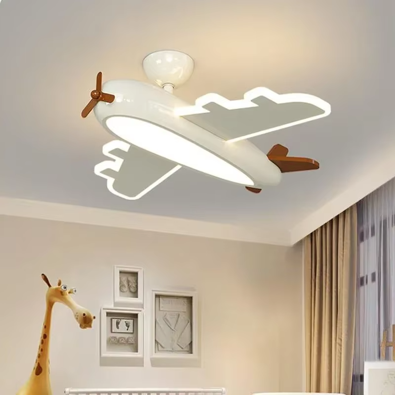 Baby Nursery Ceiling Light - Flugzeug Deckenleuchte Cartoon Kinder Deckenleuchte Kreatives