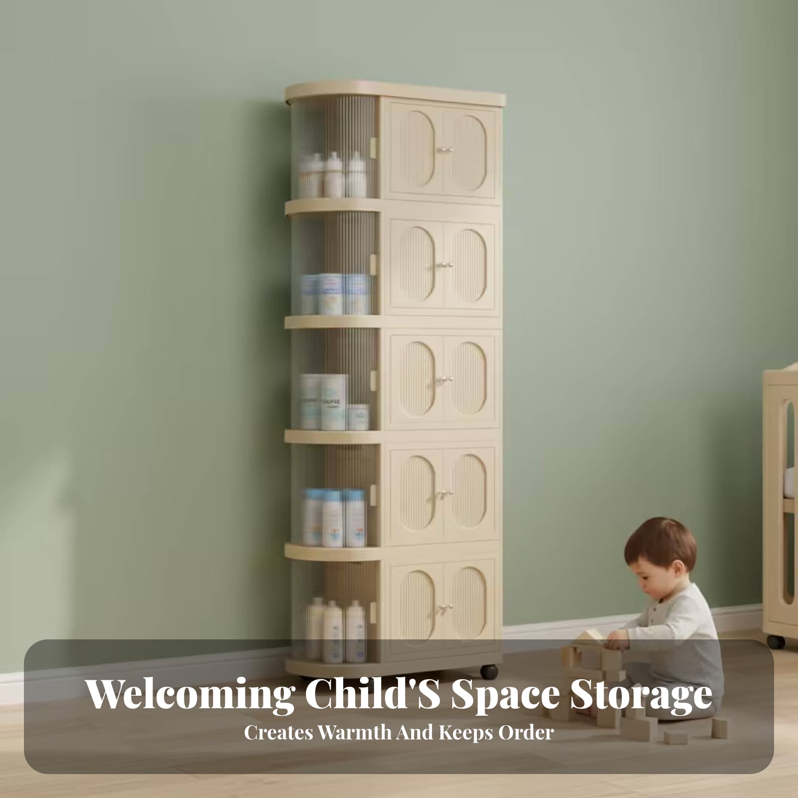 5-stöckiger Baby-Schrank in Wa – Baby Nursery Shelves Bewertung und Preis