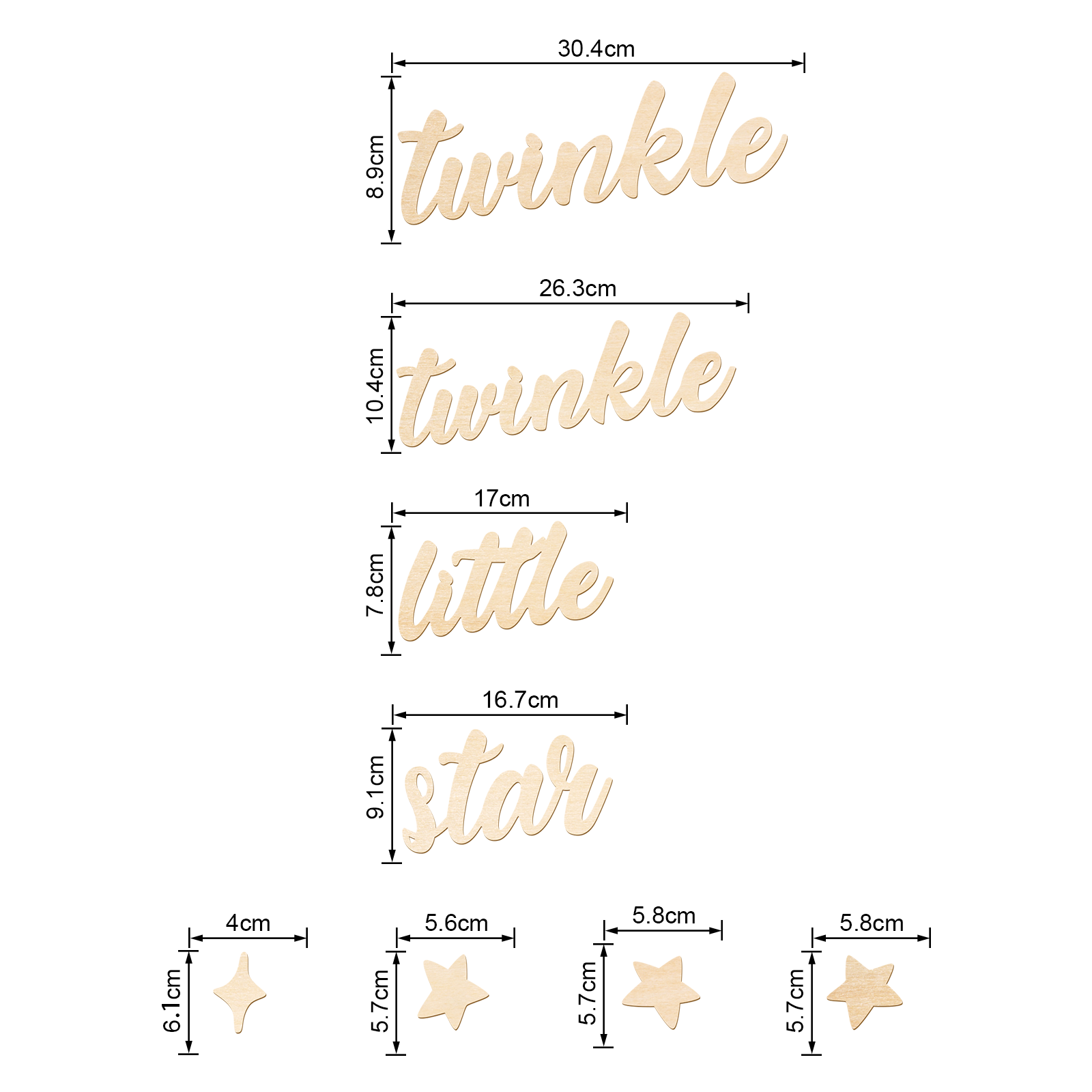 Twinkle Twinkle Little Star Ho – Baby Nursery Wall Art Bewertung und Preis