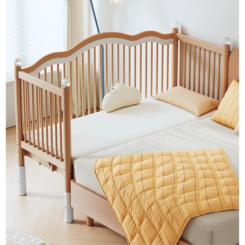 Massivholz-Babybett mit Mehrfu – Baby Nursery Co Bewertung und Preis