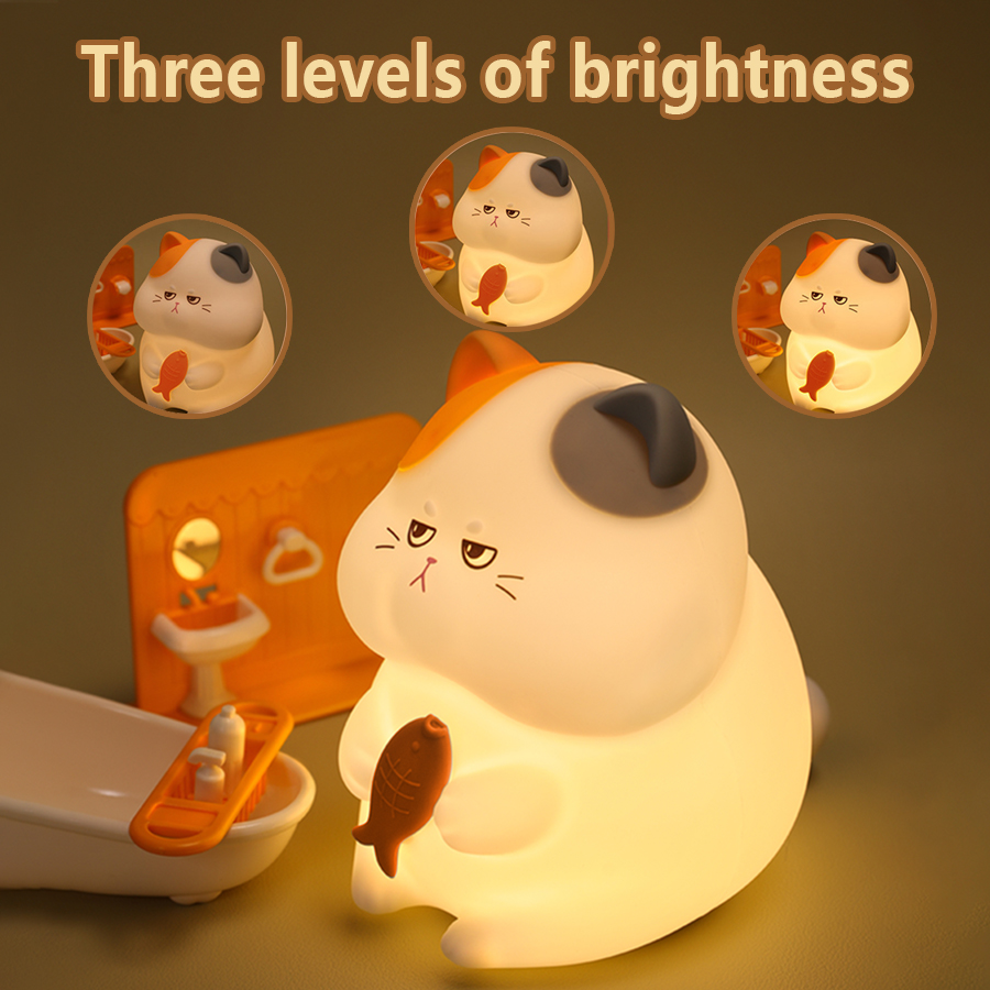 Süßes Kitty-LED-Nachtlicht, wi – Baby Nursery Table Lamp Bewertung und Preis