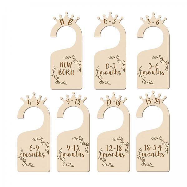 4x 7-teilige Baby-Kleiderschra – Baby Nursery Closet Bewertung und Preis