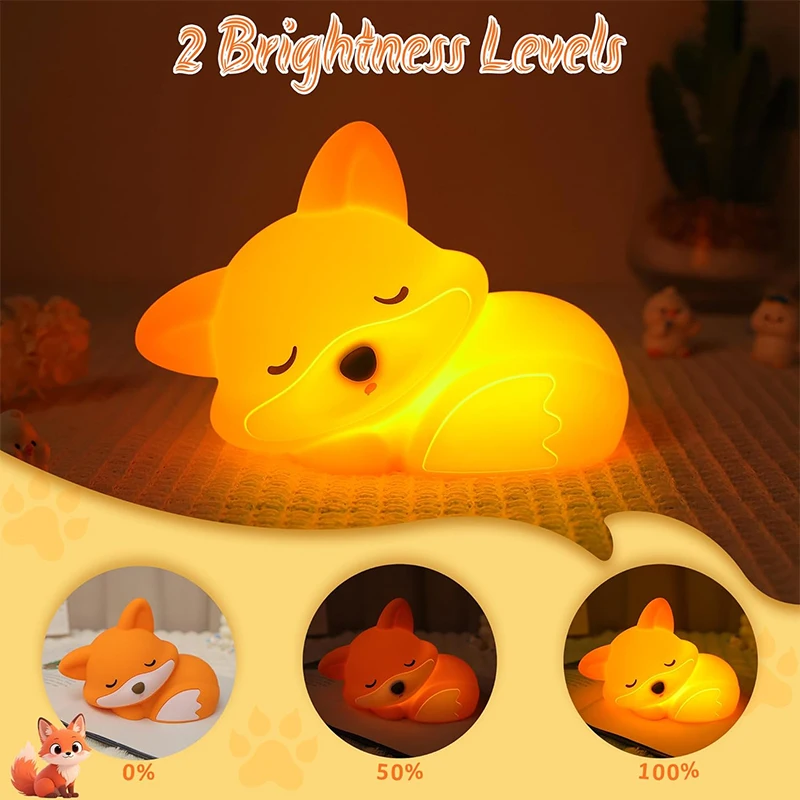 Niedliche Fuchs-Nachtlampe aus – Baby Nursery Table Lamp Bewertung und Preis