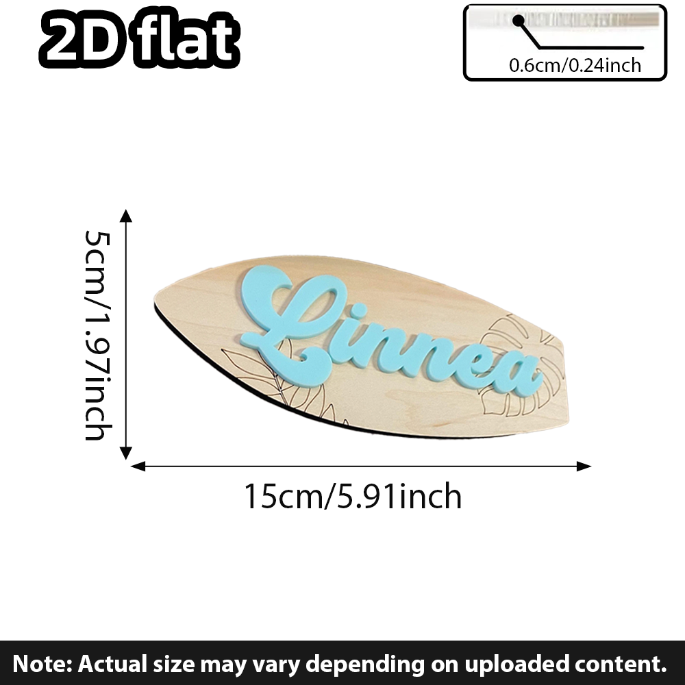 Surfbrett-Namensschild für Bab – Baby Nursery Toy Bewertung und Preis
