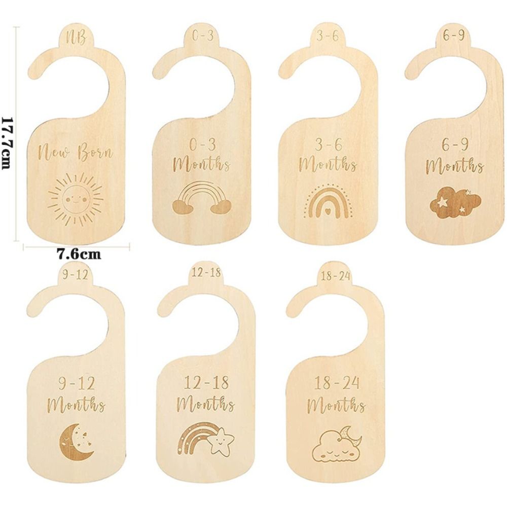 7/8-teiliges Set aus Holz-Schr – Baby Nursery Closet Bewertung und Preis