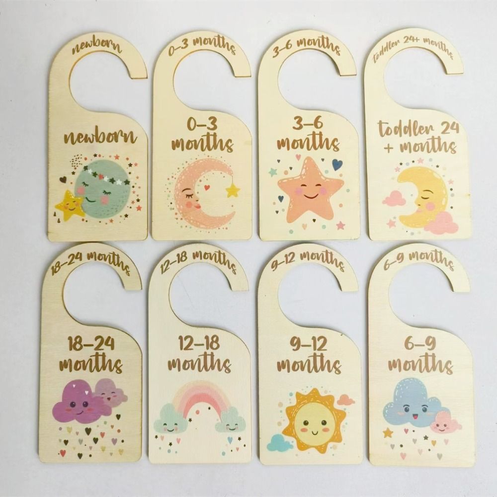 7/8-teiliges Set aus Holz-Schr – Baby Nursery Closet Bewertung und Preis