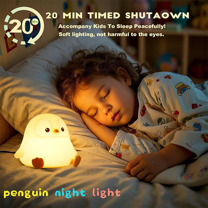 Niedliche Pinguin-Nachtlampe a – Baby Nursery Table Lamp Bewertung und Preis