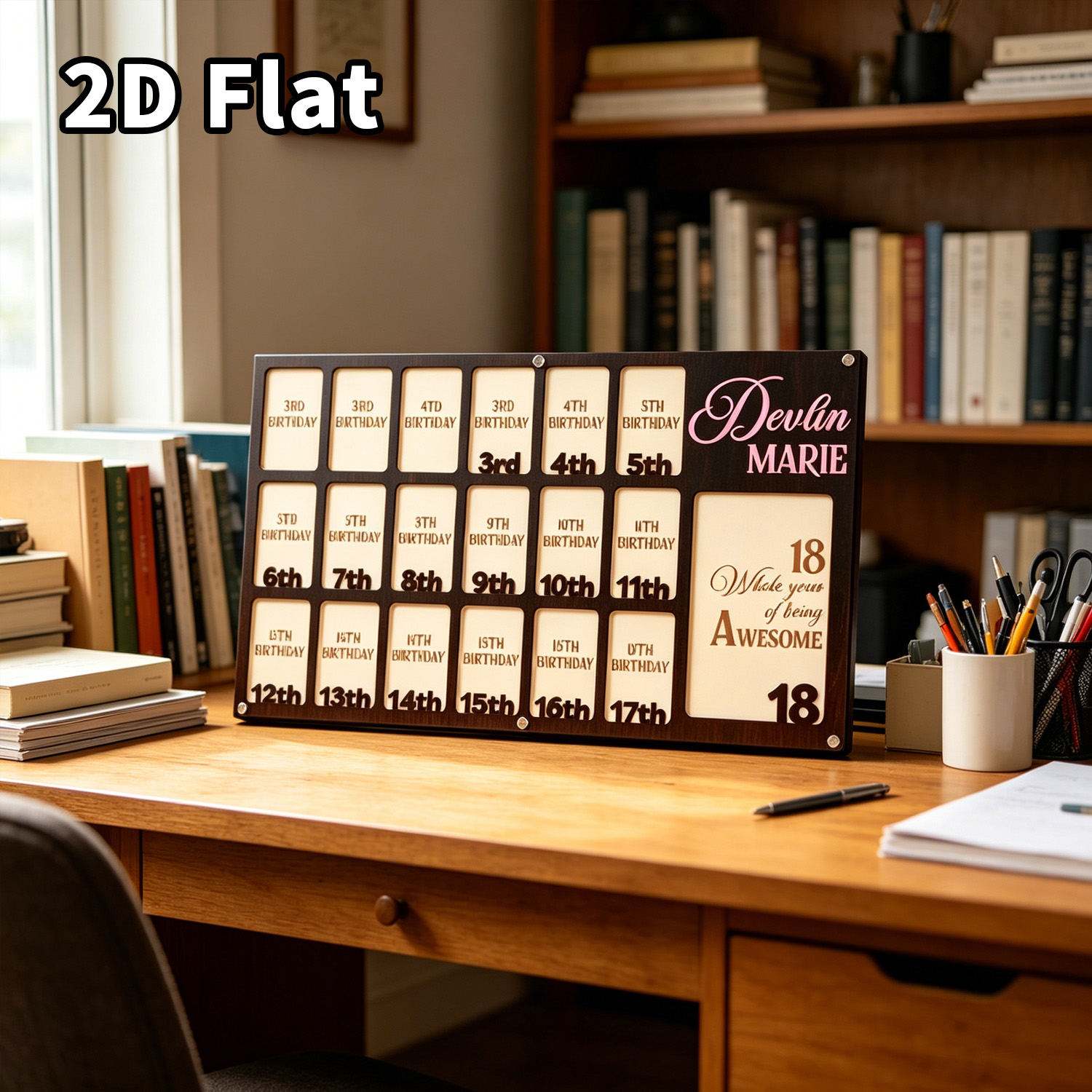 1 Stück Personalisierter Holz- – Photo Frame Baby Bewertung und Preis