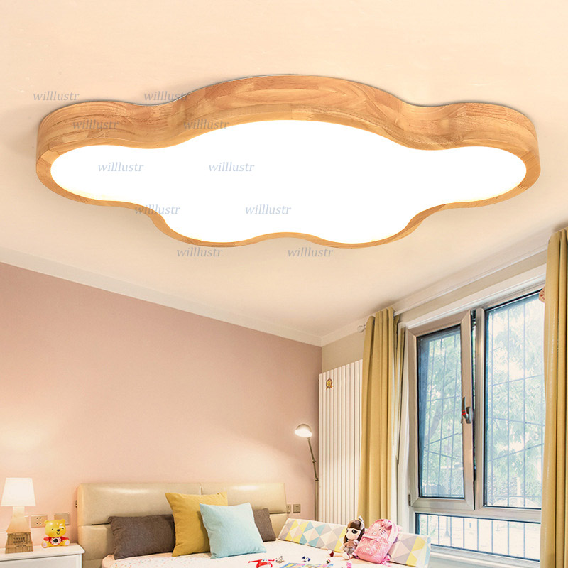 Minimalistische Holz-Deckenleu – Baby Nursery Ceiling Light Bewertung und Preis