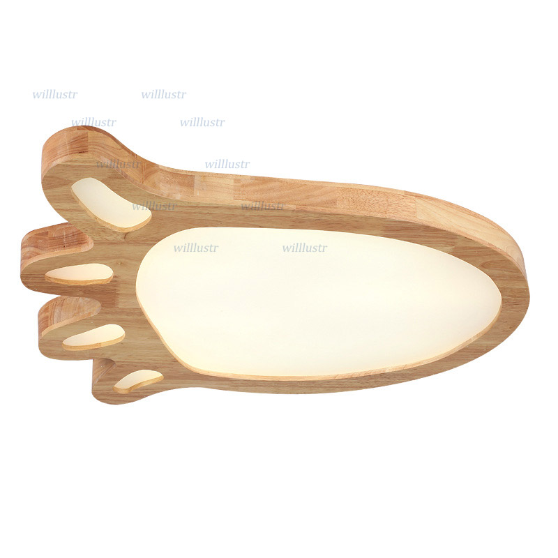Minimalistische Holz-Deckenleu – Baby Nursery Ceiling Light Bewertung und Preis