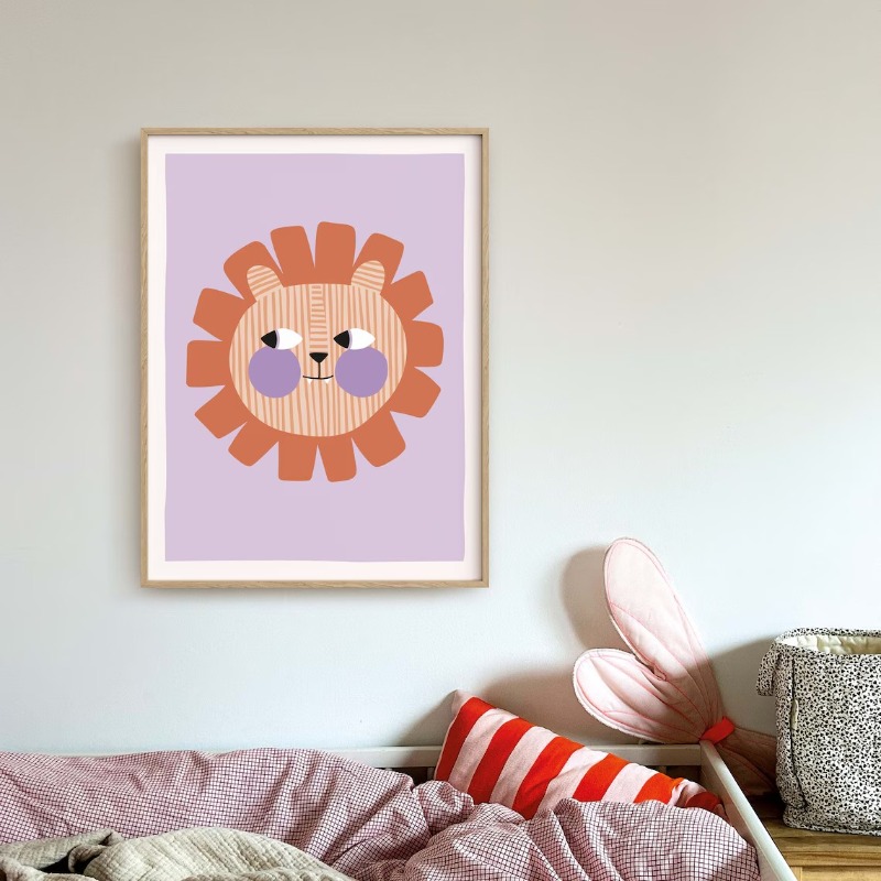 Cartoon Niedliche Tiere Illust – Baby Nursery Wall Art Bewertung und Preis