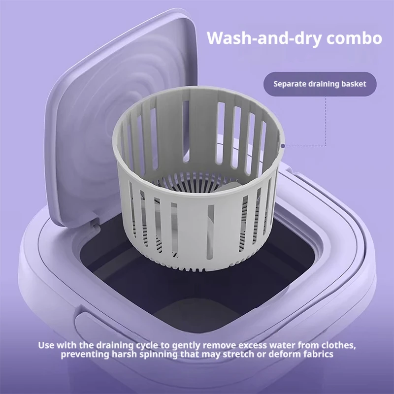 9L Faltbare Mini-Waschmaschine – Baby Nursery Laundry Basket Bewertung und Preis