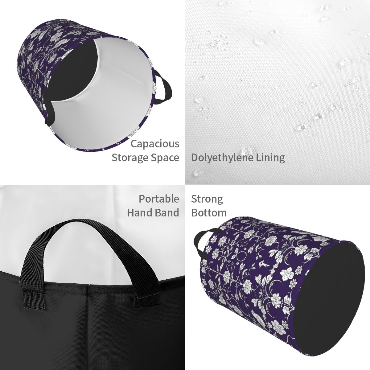 Wäschekorb mit Vögeln und Blum – Baby Nursery Laundry Basket Bewertung und Preis