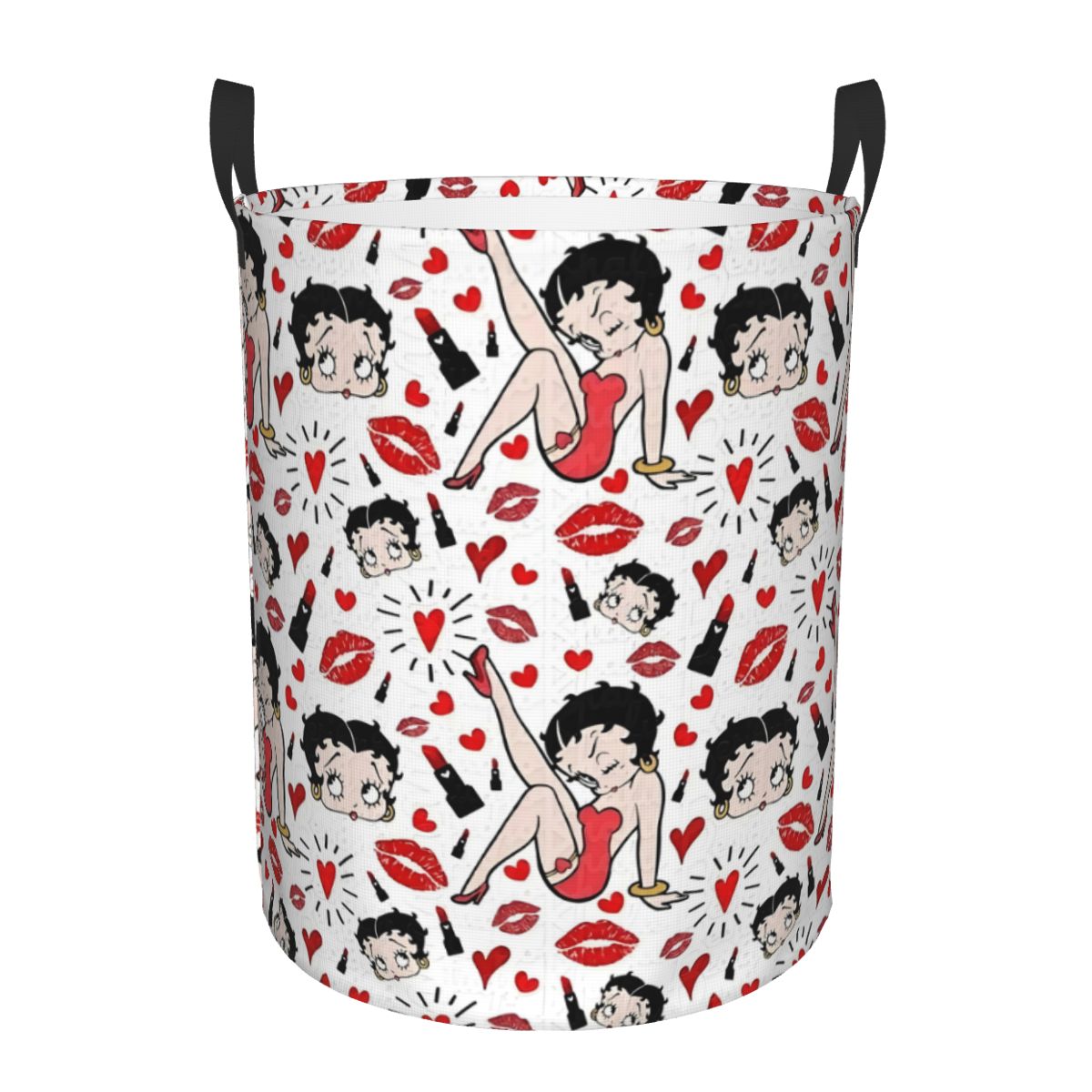 Cartoon-Mädchen B-Boop Wäschek – Baby Nursery Laundry Basket Bewertung und Preis