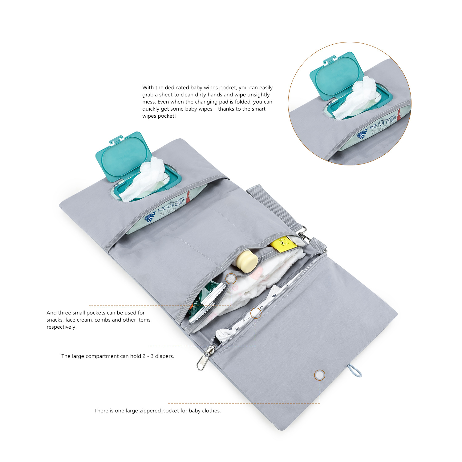 Neue Windel-Aufbewahrungstasch – Baby Nursery Storage Bewertung und Preis