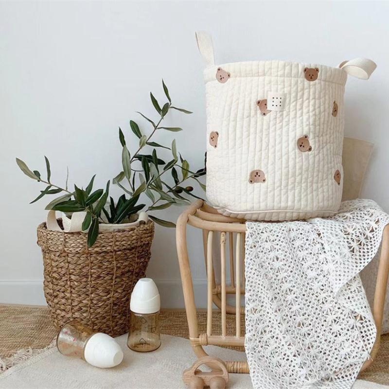 Nette Bär Stickerei Windel Tas – Baby Nursery Wardrobe Bewertung und Preis