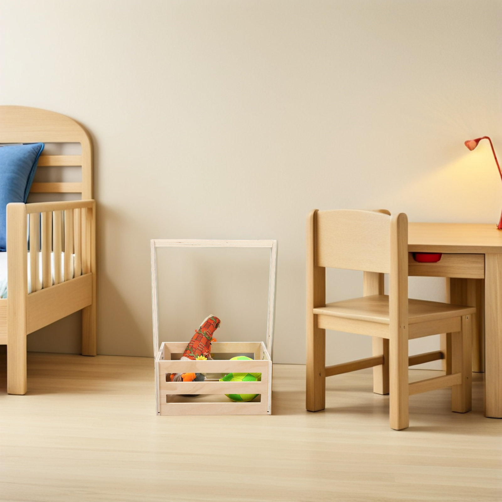 Vintage Holz-Aufbewahrungskist – Baby Nursery Storage Bewertung und Preis