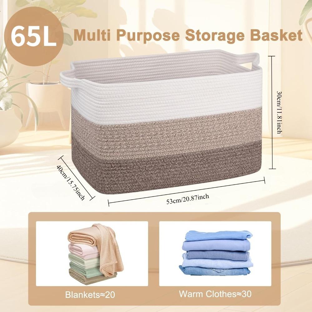 Extra großer 65L gewebter Aufb – Baby Nursery Laundry Basket Bewertung und Preis