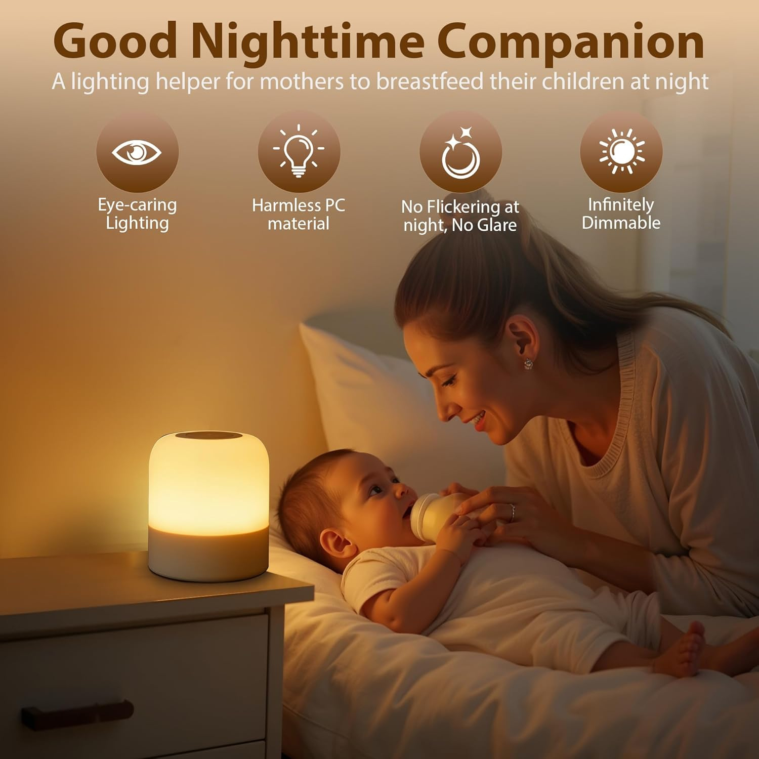 1 Stück tragbares Baby-Nachtli – Baby Nursery Table Lamp Bewertung und Preis