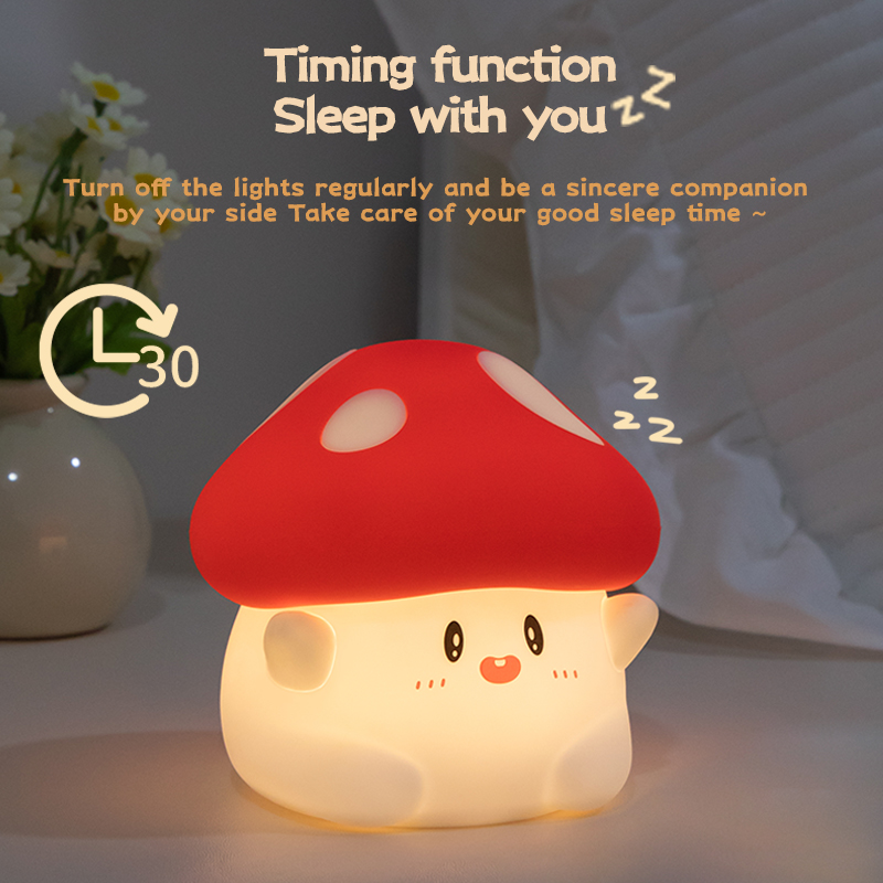 Pilz Nachtlicht LED wiederaufl – Baby Nursery Table Lamp Bewertung und Preis