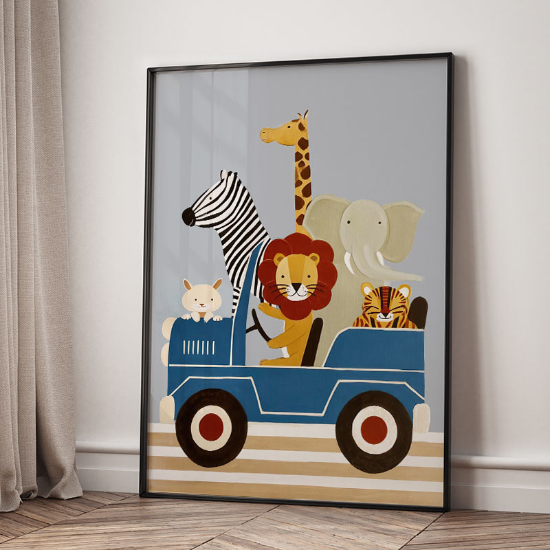 Lustige Cartoon-Tier Auto Ball – Baby Nursery Products Bewertung und Preis