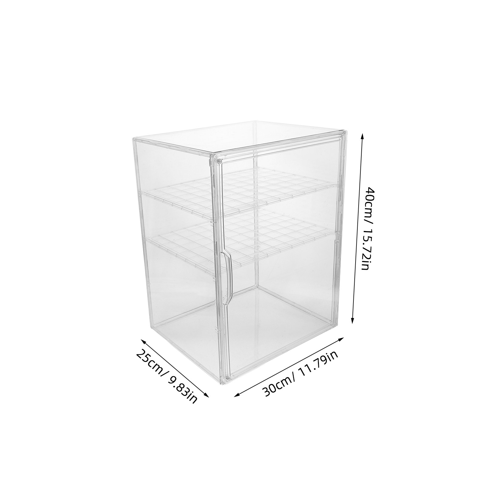 3-stufiger transparenter Flasc – Baby Nursery Shelves Bewertung und Preis