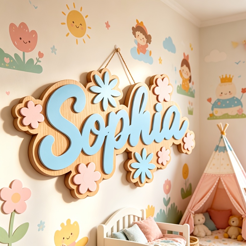 Personalisiertes Namensschild  – Baby Nursery Toy Bewertung und Preis