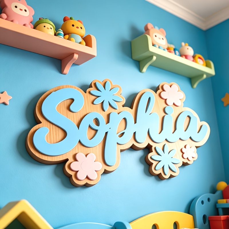 Personalisiertes Namensschild  – Baby Nursery Toy Bewertung und Preis