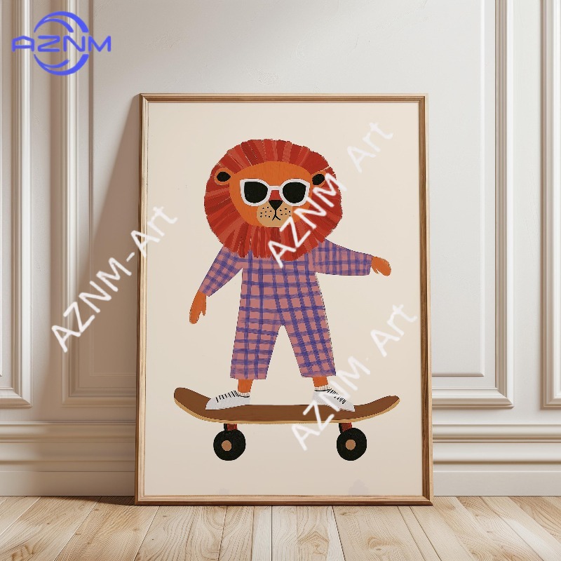 1 Stück Lustiges Tier-Skateboa – Baby Nursery Products Bewertung und Preis