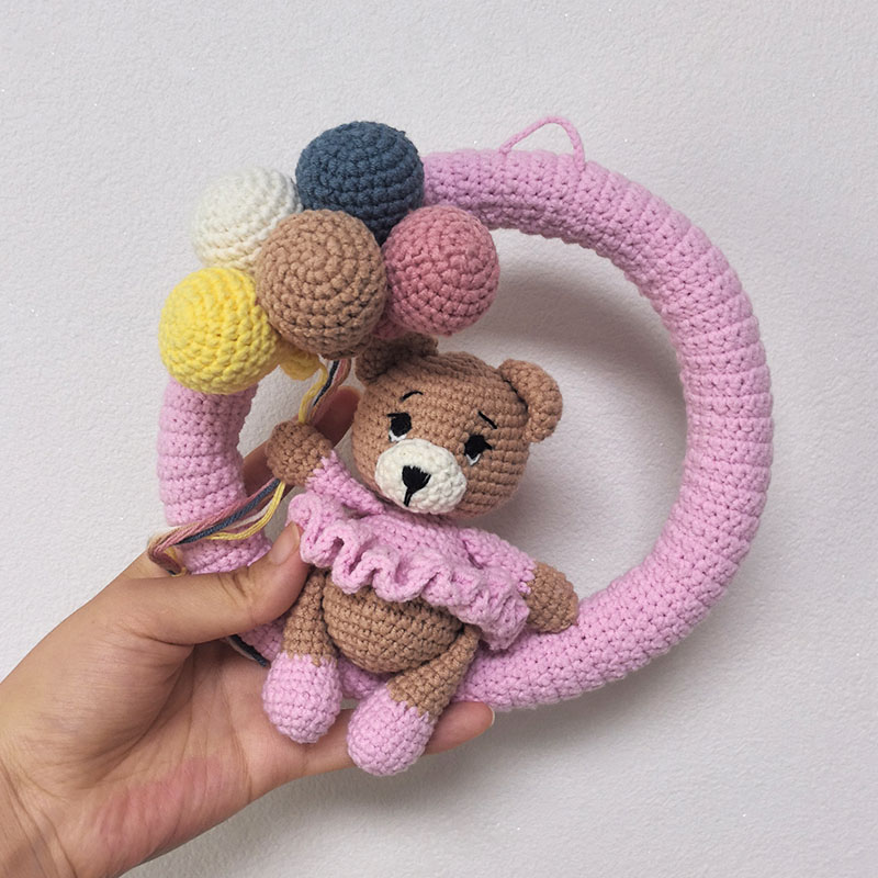 Personalisierter Häkelnadenkra – Baby Nursery Toy Bewertung und Preis