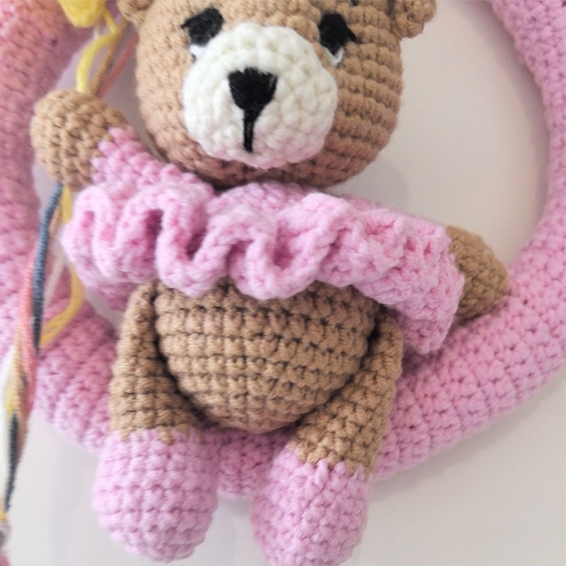 Personalisierter Häkelnadenkra – Baby Nursery Toy Bewertung und Preis